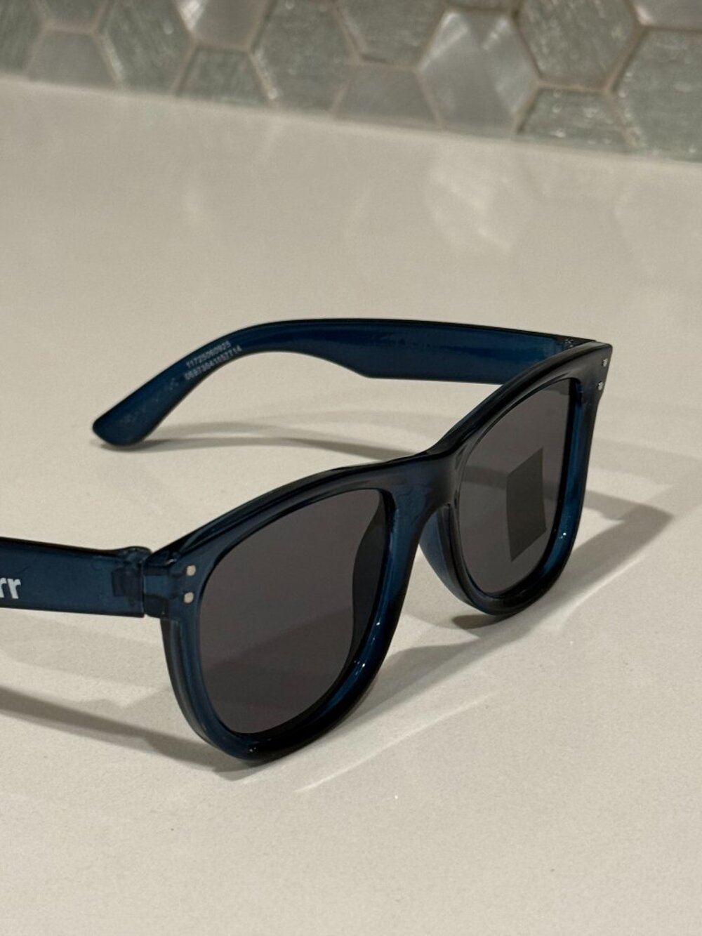 Kerr Recycled Frame Sunglasses With Inverted Lenses